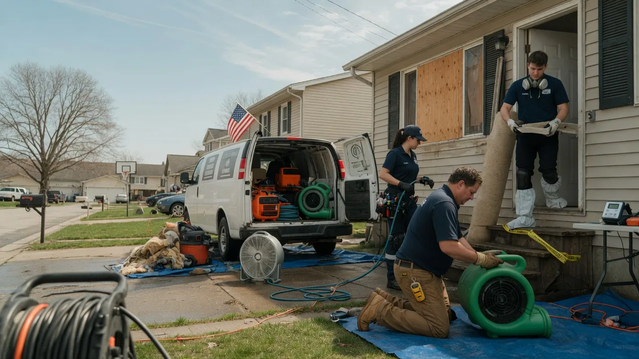 Water Damage Restoration in Shamokin, PA near me